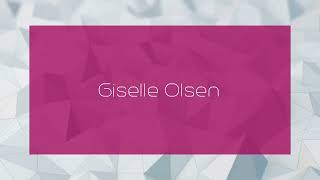 Giselle Olsen  appearance [upl. by Isied]