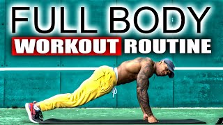 30 MINUTE FULL BODY WORKOUTNO EQUIPMENT [upl. by Cartwright]