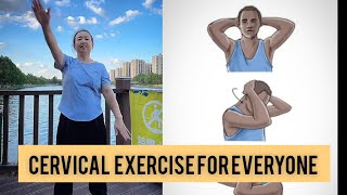 Cervical Exercises Build a Swan like Neck in Three Minutes a Dayexerciseroutine fitnessgoals [upl. by Harod]