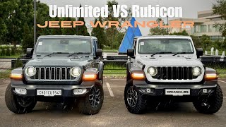 New Jeep Wrangler 2024 🔥 Base model Unlimited vs Rubicon Top Model  Drive Experience [upl. by Desai]