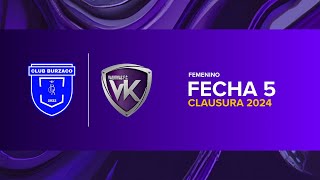 Valkirias v Club Burzaco  2° Femenino  Fecha  Clausura 2024 [upl. by Frederique]