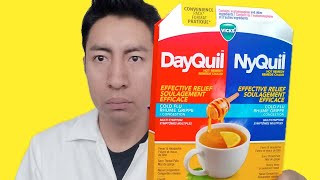 VICK Dayquil  Nyquil  Té para aliviar gripe y tos 1 semana  DOCTOR POLAR [upl. by Moskow]