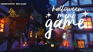 halloweenthemed mini game ✧˖°  sereniteapot sharing code [upl. by Atihcnoc13]