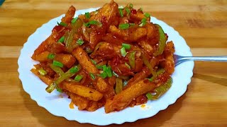 Chilli Potato Recipe  NO Maida Cornflour Sauce क्रिस्पी चिल्ली पोटैटो Crispy Honey Chilli Potatoes [upl. by Anaira]