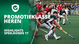 Doelpunten Promotieklasse Heren speelronde 17 [upl. by Calendre]