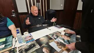 Steven Berkoff at the London film fair Jan 24 [upl. by Nibbor]