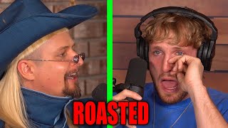 OLIVER TREE MAKES LOGAN PAUL CRY AFTER BRUTAL ROAST [upl. by Wiencke576]