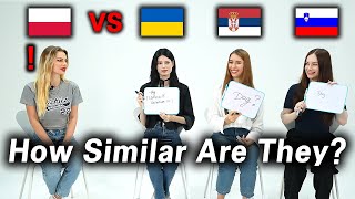 Polish Language Can Ukrainian Serbian and Slovenian Speakers Understand It [upl. by Dlanor]