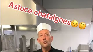 Astuce chataignes [upl. by Ydnil]