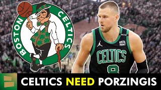 Celtics Center Depth IN TROUBLE Without Kristaps Porzingis Boston Celtics Rumors [upl. by Konyn]