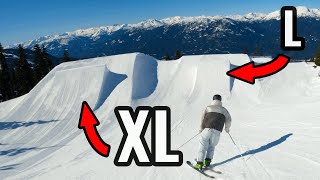 A Tour of Whistlers XL Terrain Park [upl. by Hoffer]