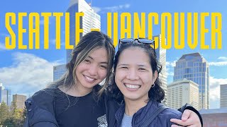 How to Travel Vancouver to SeattleBorder Interviews amp Tourist Spots Crossing International Border [upl. by Adina36]