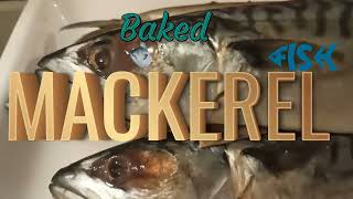 Baked Mackerel mackerelfish shortsnshorts895 [upl. by Zechariah138]