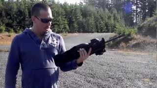 Ruger 1022 P90 airsoft stock [upl. by Teage]