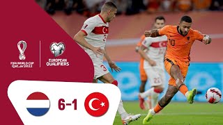 Niederlande  Türkei 61  Highlights  WMQualifikation 2022 [upl. by Enahs]