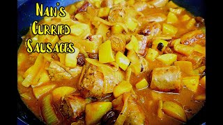 Easy Curried Sausages  Old School [upl. by Jahdol]