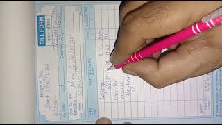 quottax invoice cash bill bookquot kase bnaye  how to make bill book 📕  bill book viral trending 🔥 [upl. by Aracahs]