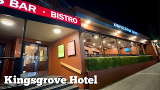 Dinner amp Soccer Game at Kingsgrove Hotel Sydney Australia [upl. by Ainuj215]