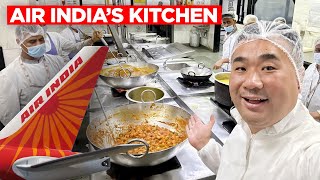 India’s Oldest Flight Kitchen  Air India’s New Onboard Menu [upl. by Haimirej]