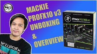 MACKIE PROFX10 v3 UNBOXING AND OVERVIEW [upl. by Carena]