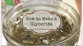 How to Make a Glycerite [upl. by Raji]