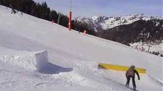 Snowboard Passo Brocon laruotachiodata [upl. by Mikkanen]