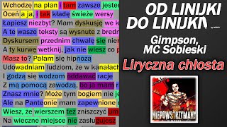 Gimpson MC Sobieski  Liryczna chłosta  Od Linijki Do Linijki [upl. by Aital244]