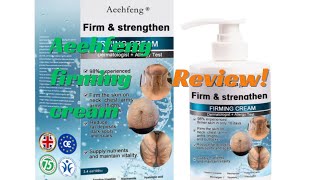 Aeehfeng Firming Cream Reviews Worth buying or not [upl. by Suoiradal]