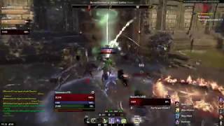 ESO CWC No CP Outnumbered PvP  SPEED VIOLENCE MOMENTUM  Stam Sorc [upl. by Yecnay]