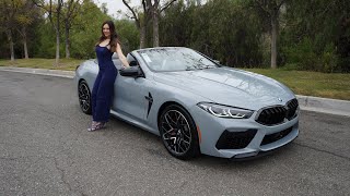 2024 BMW M8 Competition Convertible Review  Exhaust Sound  20quot M Wheels  BMW Test Drive Review [upl. by Feigin]