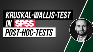 Post hoc tests for the KruskalWallistest in SPSS [upl. by Yenahc]