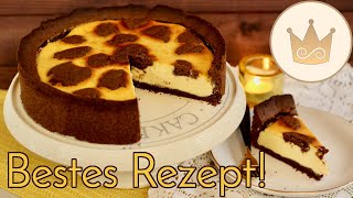 EINFACH UND SCHNELL 😋RUSSISCHER ZUPFKUCHEN KÄSEKUCHEN mit SCHOKOTEIG 😋Rezept von SUGARPRINCESS [upl. by Nevaed883]