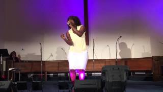 Latrese Bush quotStandquot by Donnie McClurkin  Glen Haven UMC  Atlanta [upl. by Anwat706]