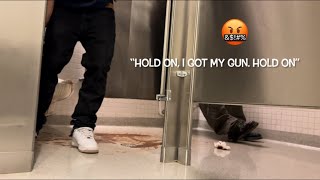 Fake Poop Prank In Public Bathrooms [upl. by Notsuoh597]