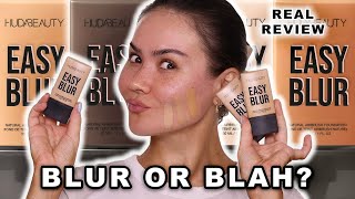 10 HOUR WEAR TEST 😵 HUDA BEAUTY EASY BLUR FOUNDATION  Maryam Maquillage [upl. by Rossen]