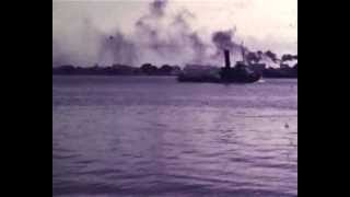 Historical  Coal Fired Ships amp Steam Train [upl. by Nauwaj]