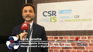 Salone Csr Lanetta Poste Italiane “Smussiamo le contraddizioni creando valore dalle diversità” [upl. by Kristianson]