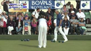 Bowls Scotland National Championships 2014  Mens Singles  QF2 [upl. by Retepnhoj]