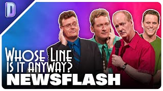 Newsflash  Whose Line Is It Anyway HD [upl. by Ruddy]