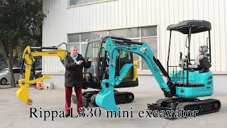 Rippa L330 mini excavator [upl. by Rolfe]