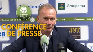 Conférence de presse FC Chambly  AJ Auxerre  14   201920 [upl. by Corwin]