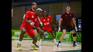 Naz amp Tywan vs Dan Grant amp Blackaby  oneillscom World Wallball Championships  Mens Doubles QF [upl. by Nivram]