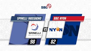 Spinelli Massagno vs BBC Nyon  Game Highlights [upl. by Ahusoj763]