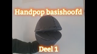 Handpop basis DIY deel 1 Basishoofd [upl. by Dam]