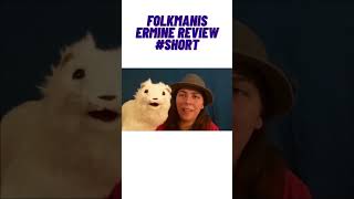 Folkmanis Ermine review short ermine stoat ferret puppet toyreview review [upl. by Ohnuj]