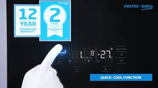 Voltas Beko Multi Door Refrigerator Demo [upl. by Julie]