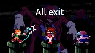 all exit  all star and secret exit mashup [upl. by Mercola]