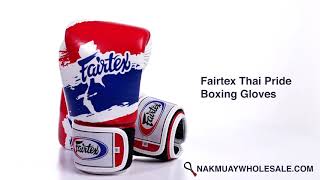 Fairtex Thai Pride Boxing Gloves BGV1  Muay Thai Glove Review [upl. by Nevag]