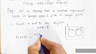 Theory of Probability 4 Axiomatic Probability and Addition Theorem [upl. by Tomasine8]