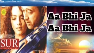 Aa Bhi Jaan  Film 📽️ Sur  Audio Cover song💞 Singer Voice💞Purabi Bose♥️♥️Pbose8873 youtube [upl. by Thurlough]